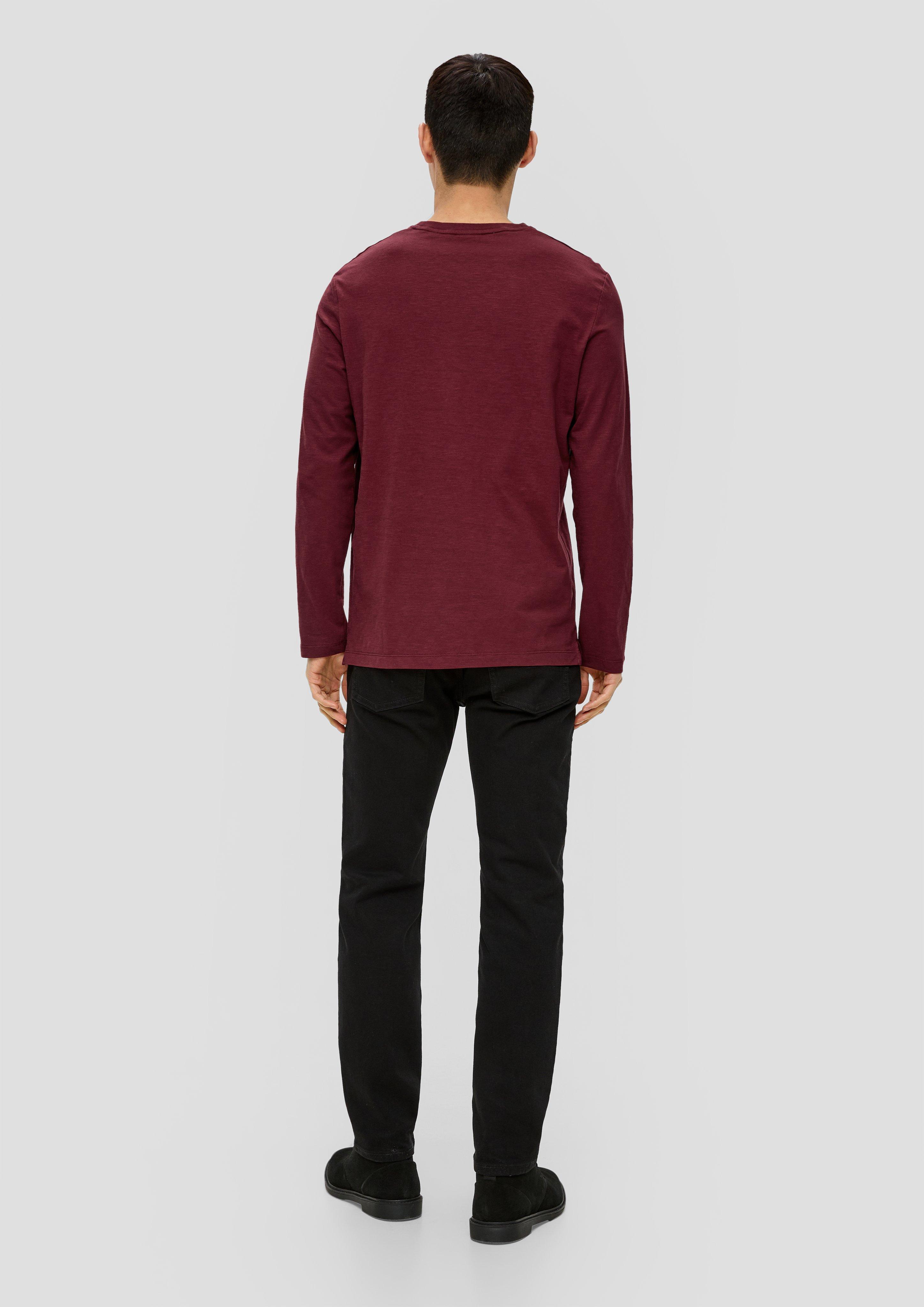 Longsleeve mit Flammgarnstruktur  2138668-3976