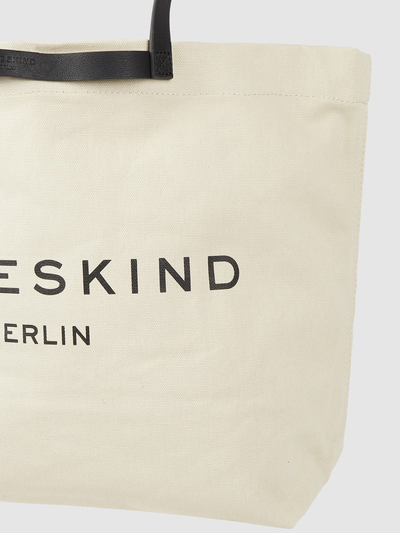 Shopper aus Canvas Modell 'Aurora' in sand