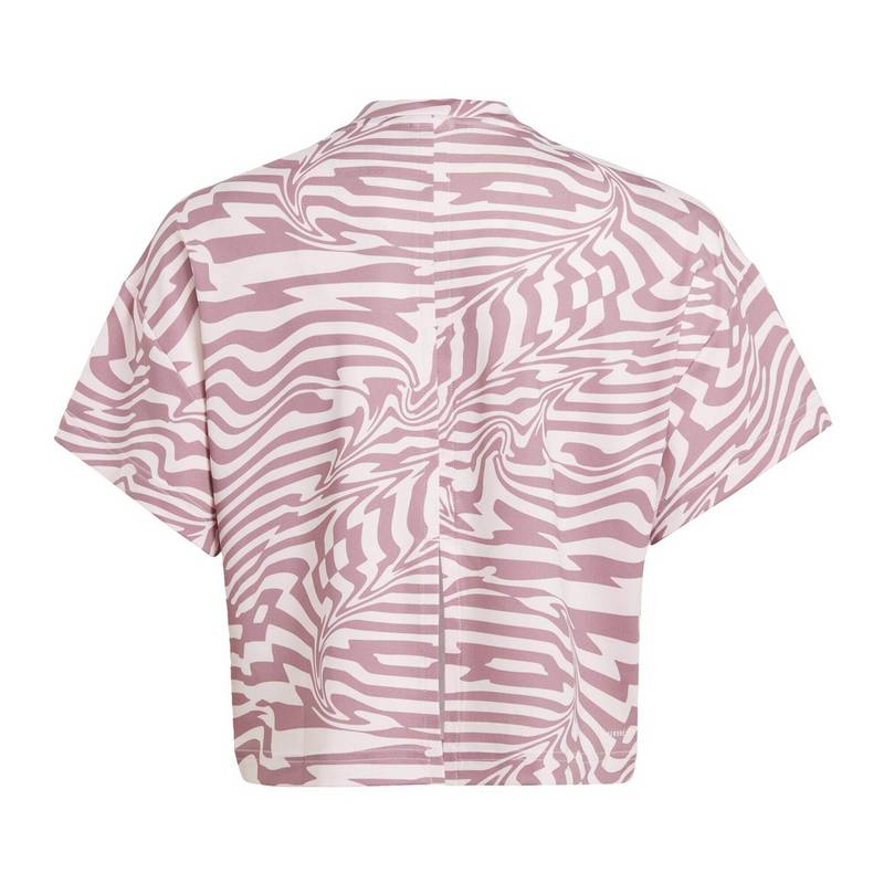 adidas AEROREADY Kids Print T-Shirt Croptop Kinder