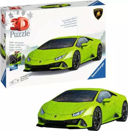 3D Puzzle Lamborghini Huracán EVO - Verde