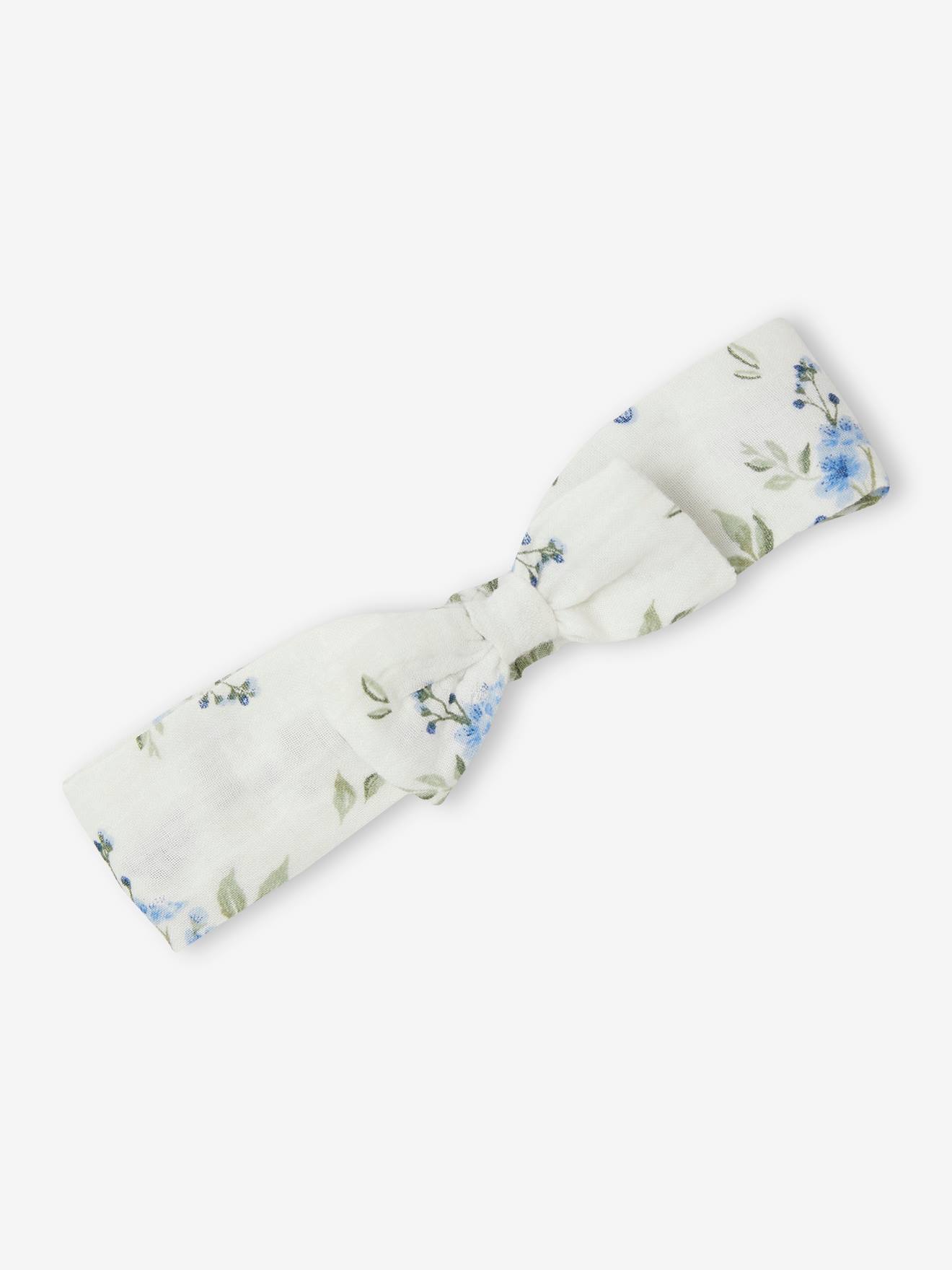 Vertbaudet Mädchen Baby-Set: Bluse, Trägerrock & Haarband - wollweiß