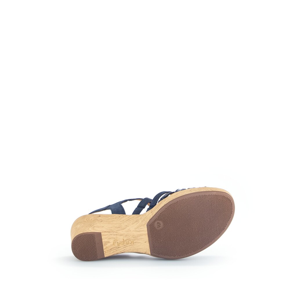 Gabor fashion Keilsandalette blau