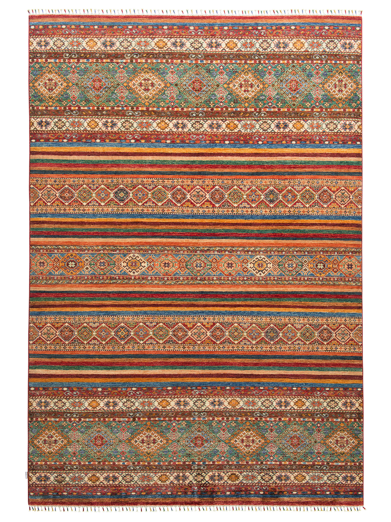 Chobi Schal ca. 204 x 299 cm, Unikat / Einzelstück