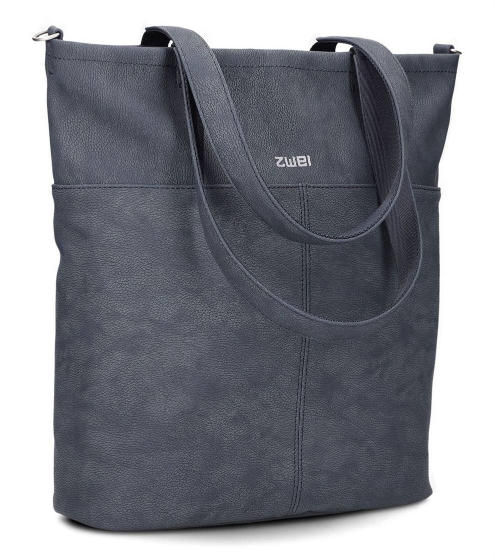 ZWEI Handtaschen blau SHOPPER