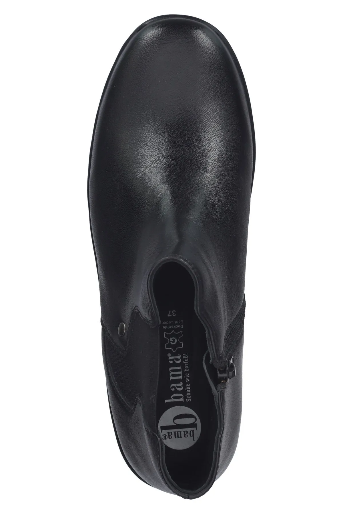 Bama  Stiefelette - Schwarz - Flacher Absatz