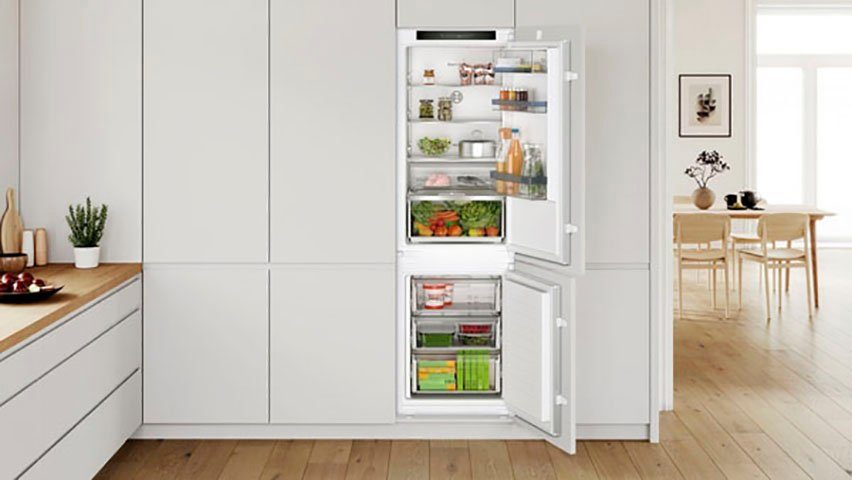 BOSCH Einbaukühlgefrierkombination 4 KIN86VSE0, 177,2 cm hoch, 54,1 cm breit
