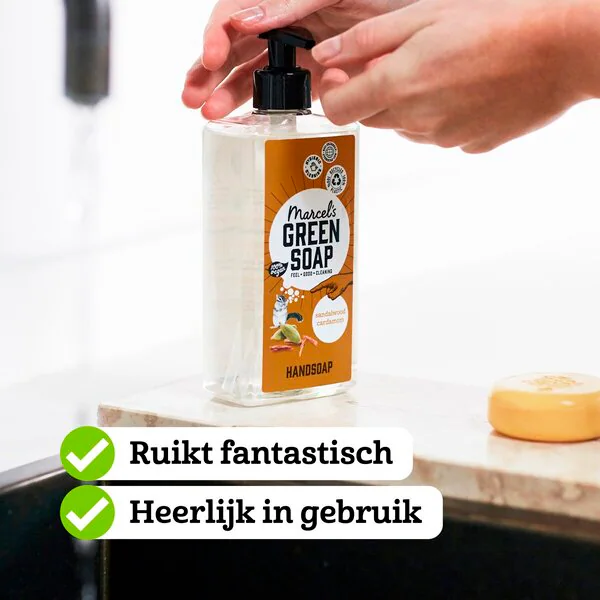 Marcel's Green Soap Sandalwood & Cardamom Hand Soap 500ml