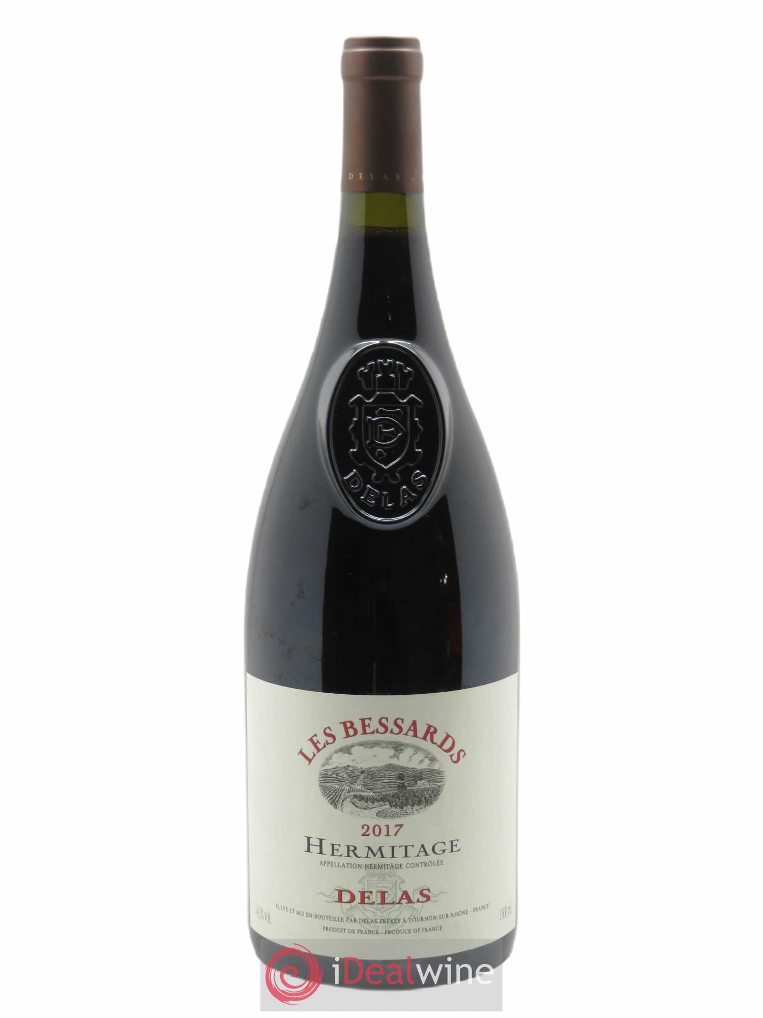 Hermitage Les Bessards Delas Frères  2017 - Lot de 1 Magnum