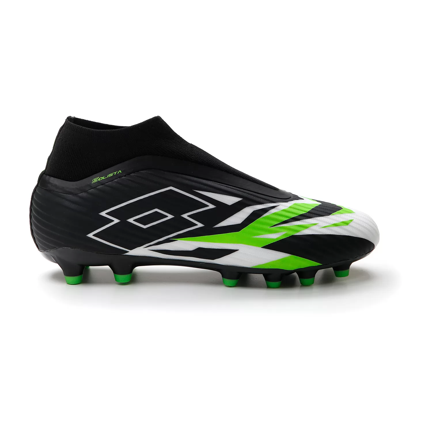 Kopačky SOLISTA 300 VI GRAVITY FG, ČERNÁ/ČERNÁ/BÍLÁ