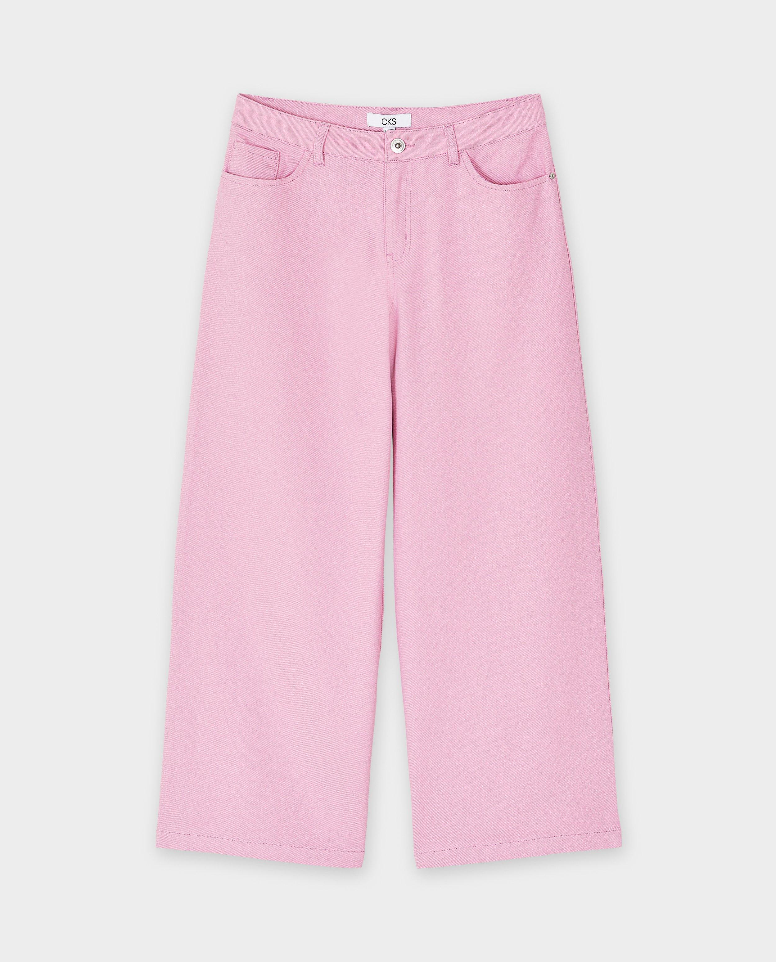 Blugi CKS Pink, croială largă, roz deschis pentru ocazii speciale