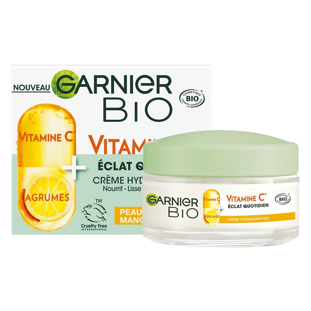 garnier Vitamine C Crème hydratante Bio éclat quotidien