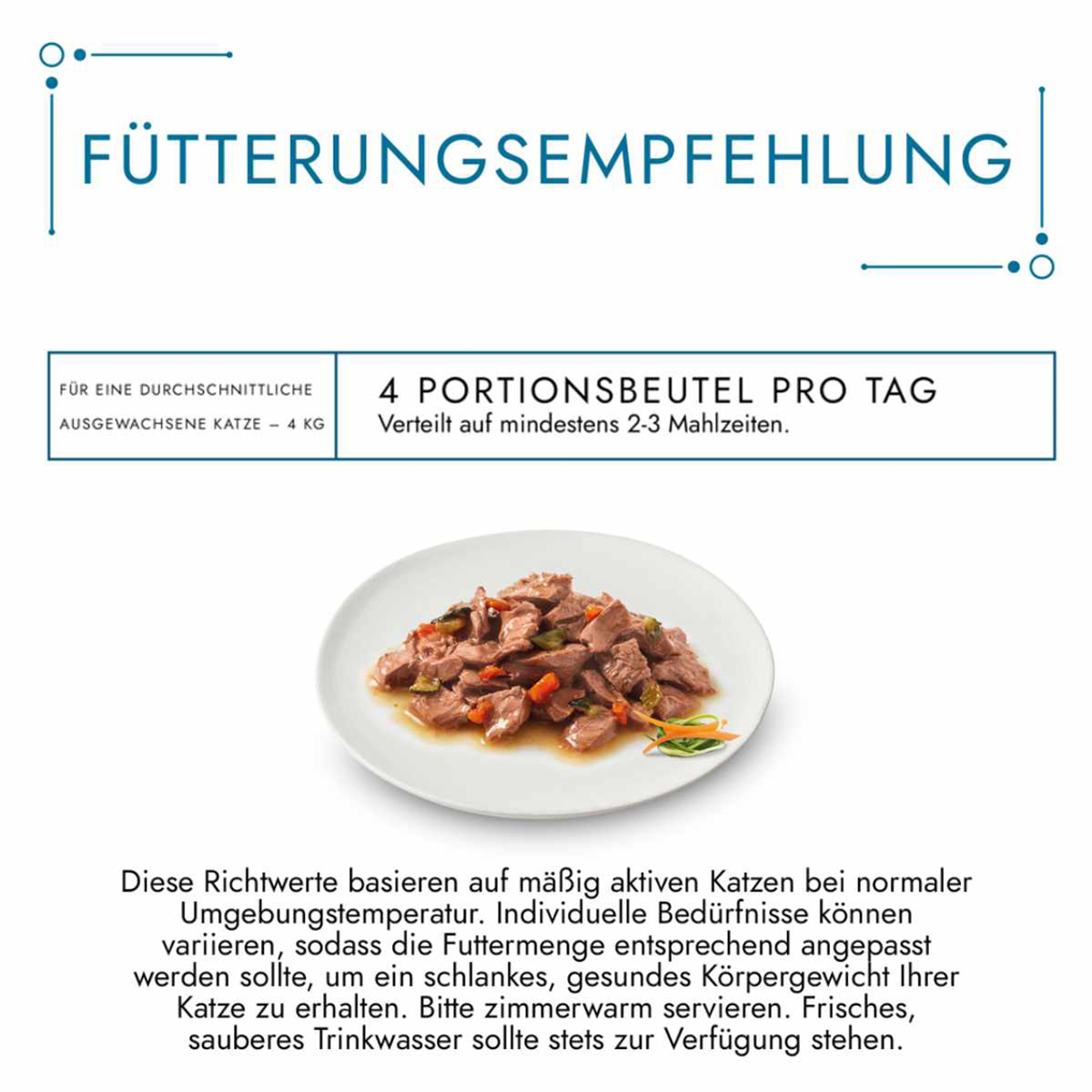 GOURMET Perle Erlesene Streifen in Sauce mit Kalb und Gemüse