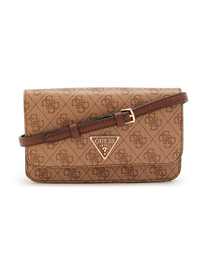 Guess Umhängetasche in Hellbraun - (B)19 x (H)12 x (T)4 cm günstig kaufen onesize