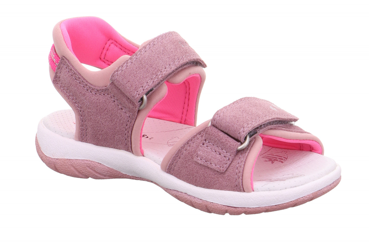 SUNNY - Lila/PinkSandale mit Klettverschluss