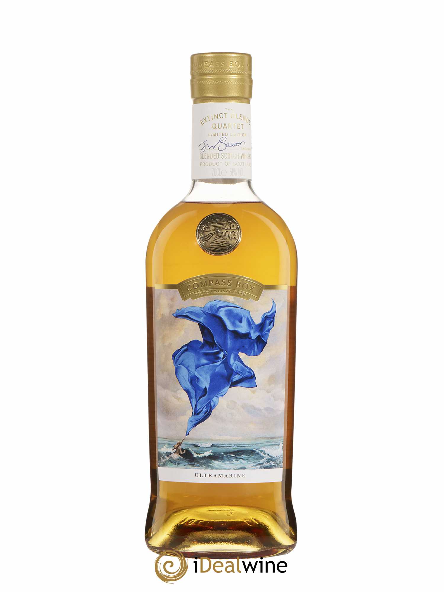 Whisky Compass Box Ultramarine (70cl)  - Lot de 1 Bouteille