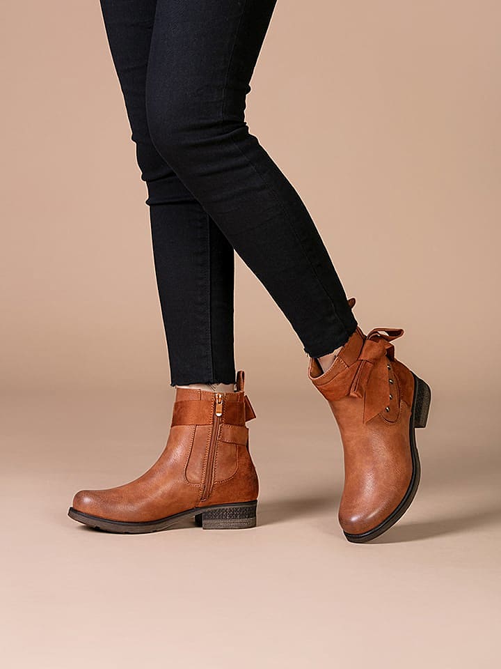 Foreverfolie Boots in Hellbraun günstig kaufen 36