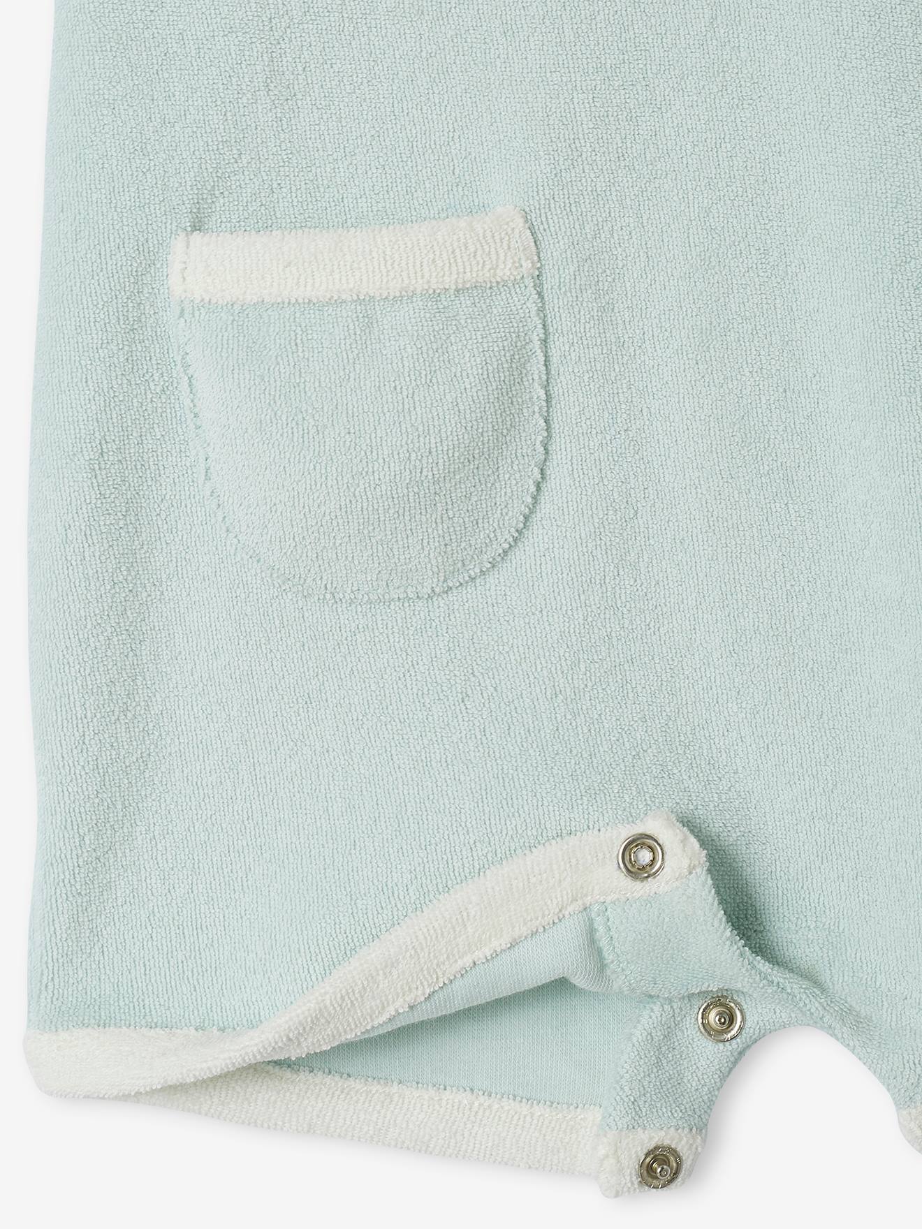 Vertbaudet Baby Kurzoverall - mintgrün