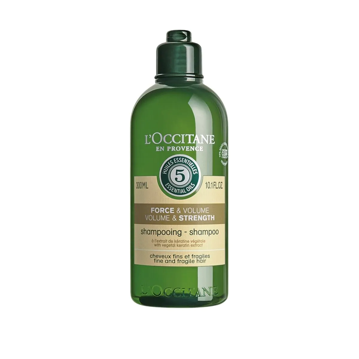 L'Occitane styrke- og volumenshampoo til hår