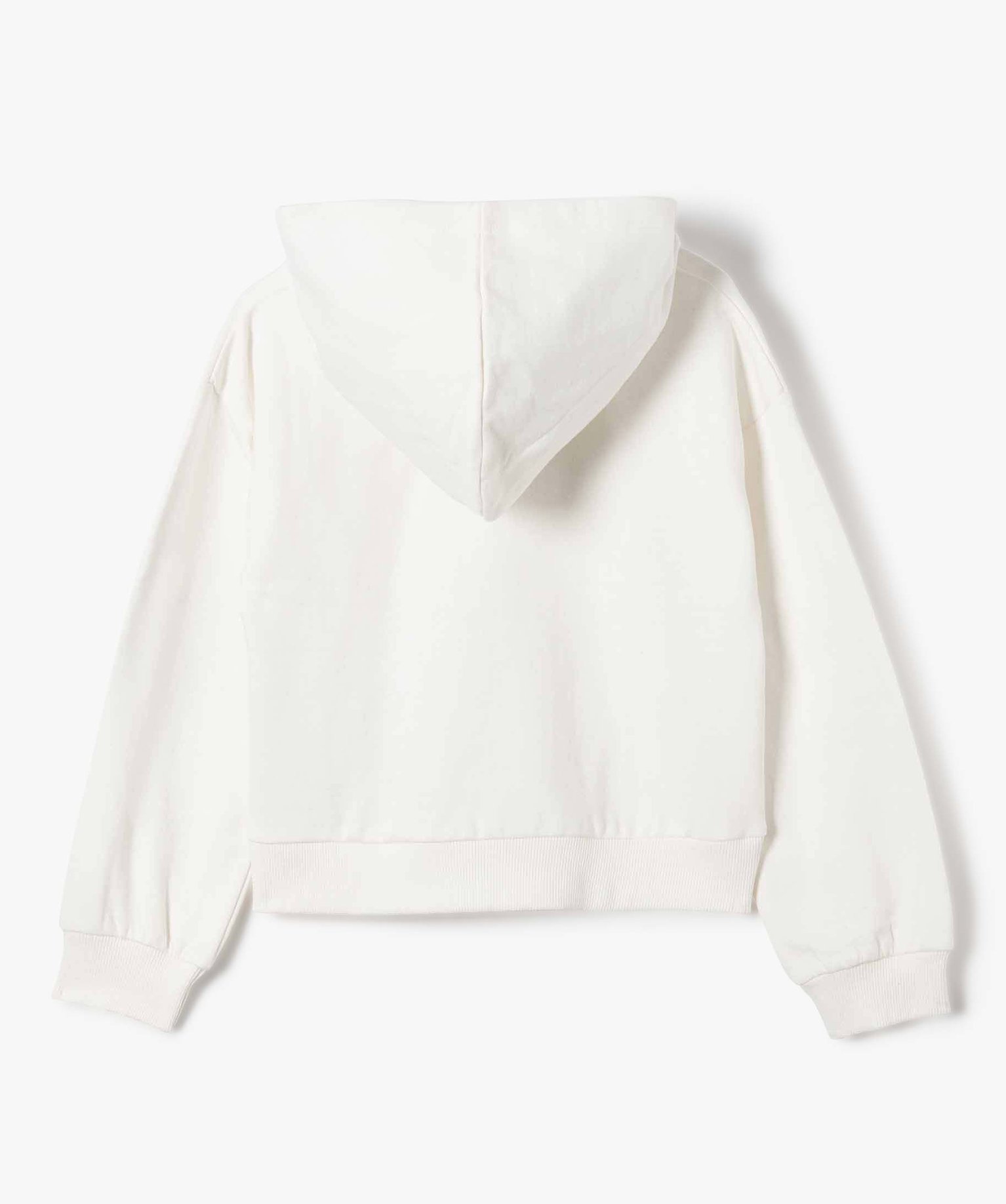 Sweat fille court à capuche avec motif - Harry Potter ecru | GEMO
