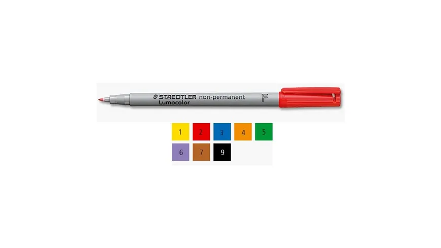 STAEDTLER  Universalstift LUMOCOLOR superfein wasserlöslich violett