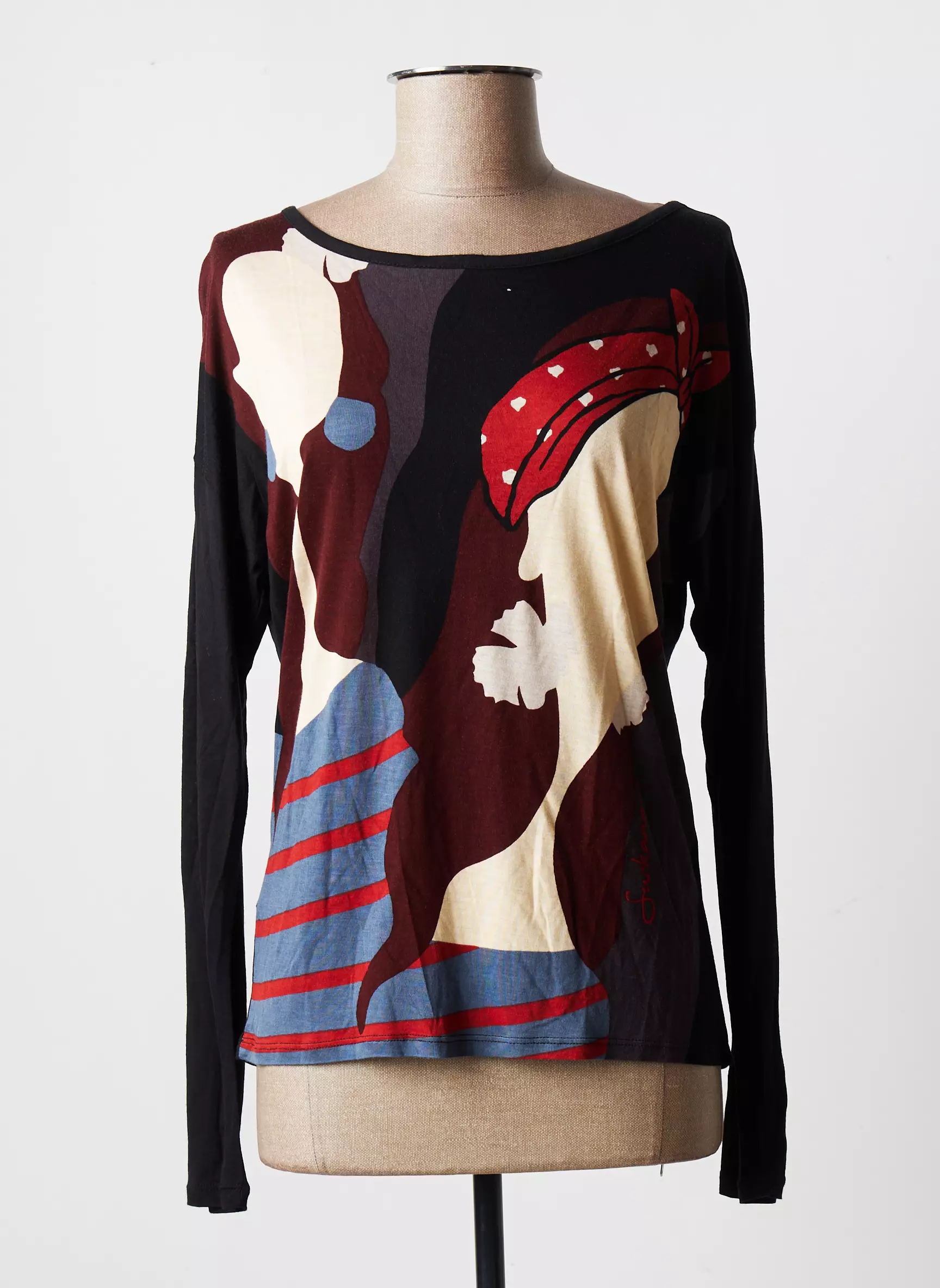 Surkana Tshirts Femme couleur noir