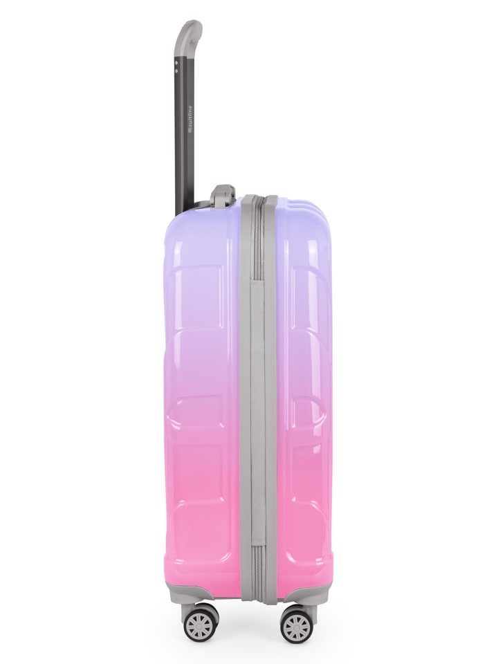 suitline Handgepäckkoffer 55x35x20 cm Carry-On 55cm Hartschale 34 L in Sakura günstig kaufen S
