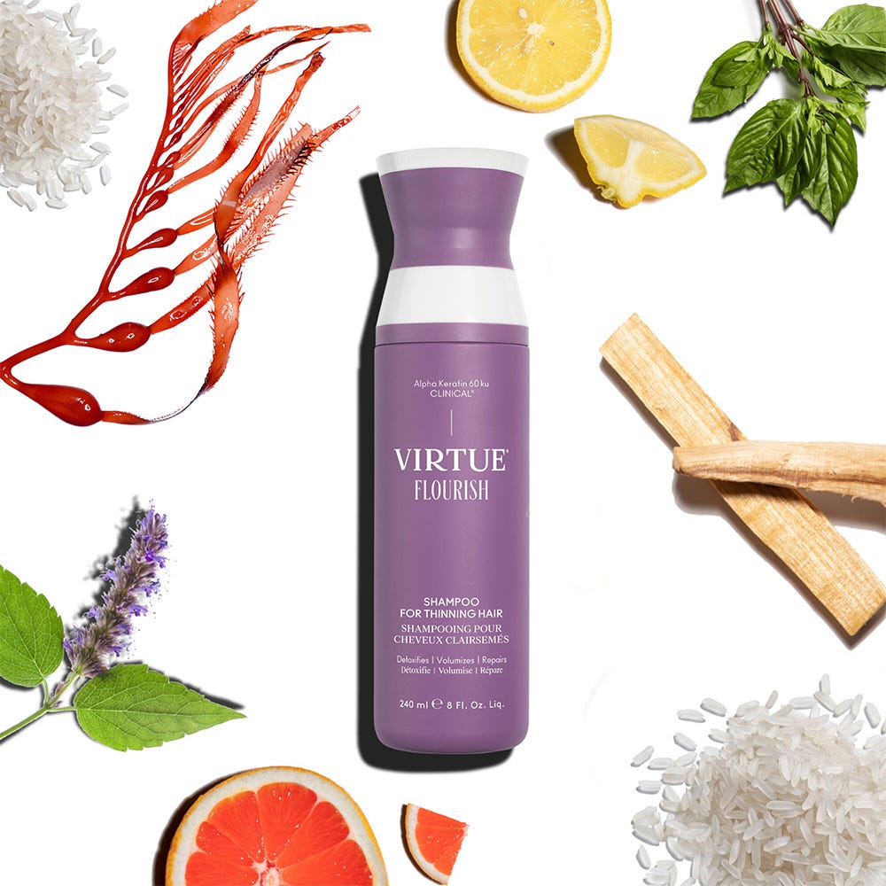 Virtue Flourish Shampoo for Thinning Hair 240 ml