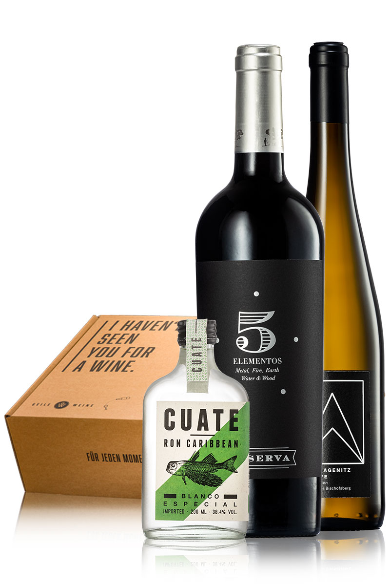 Winterliches Präsent Geile Weine Weinpaket