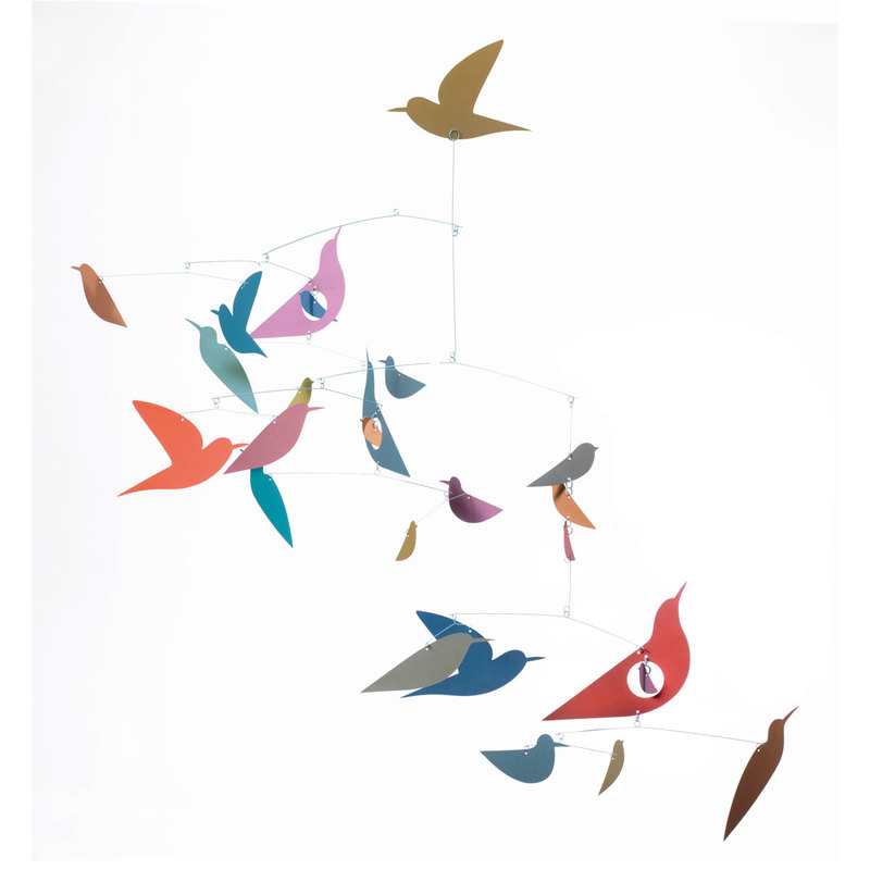 Mobile Oiseaux multicolores Djeco