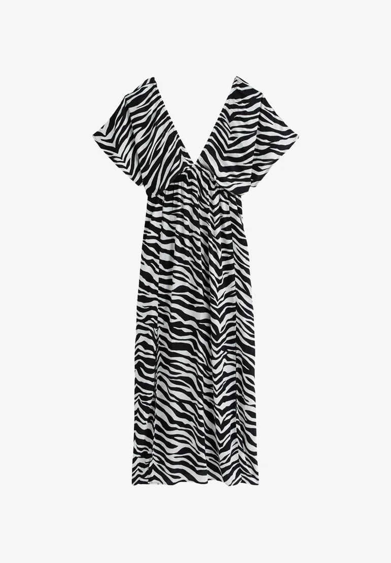 New Look ZEBRA MANGA CORTA - Accesorio de Playa