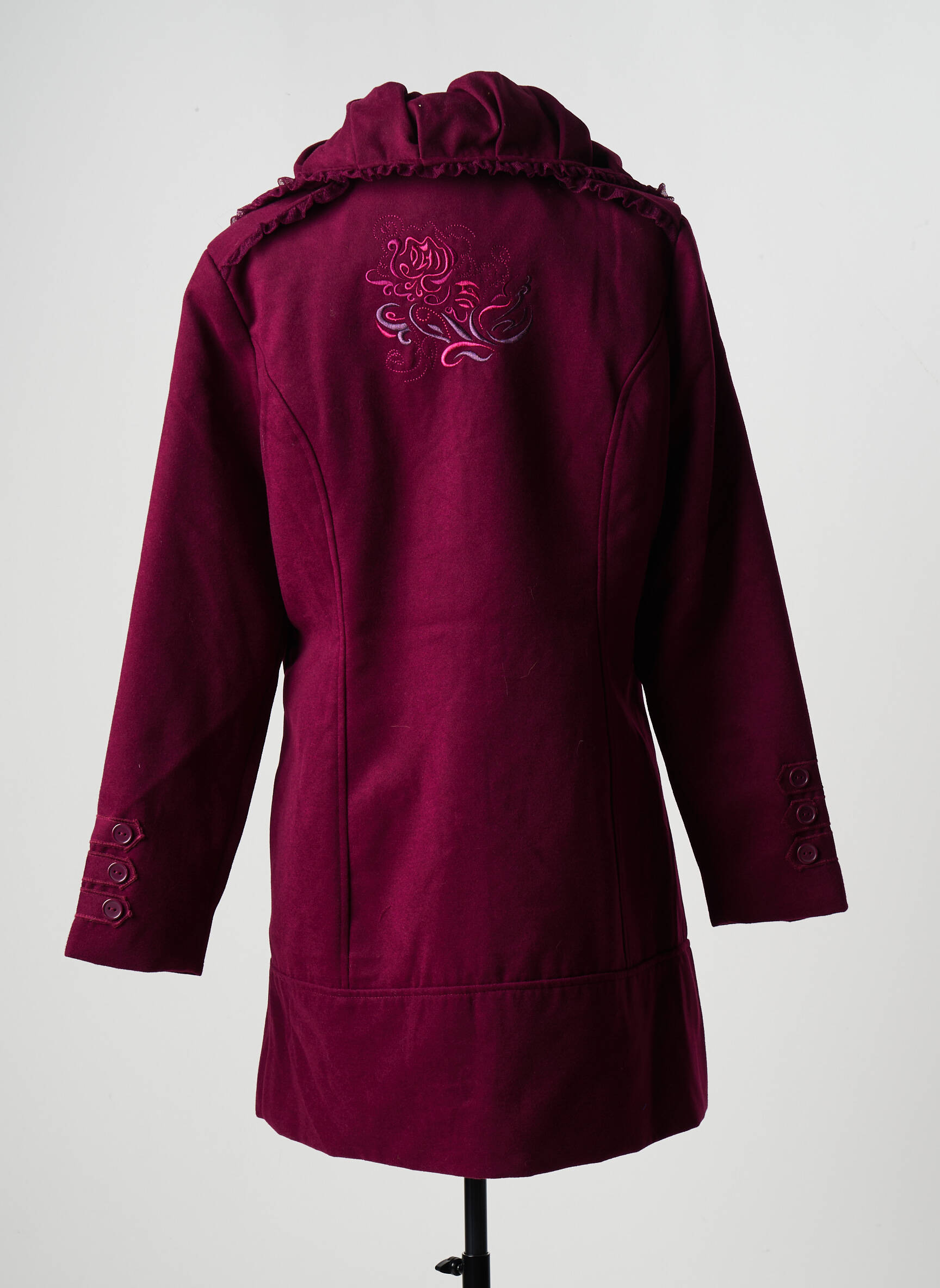 Coline Manteaux Longs Femme couleur rouge