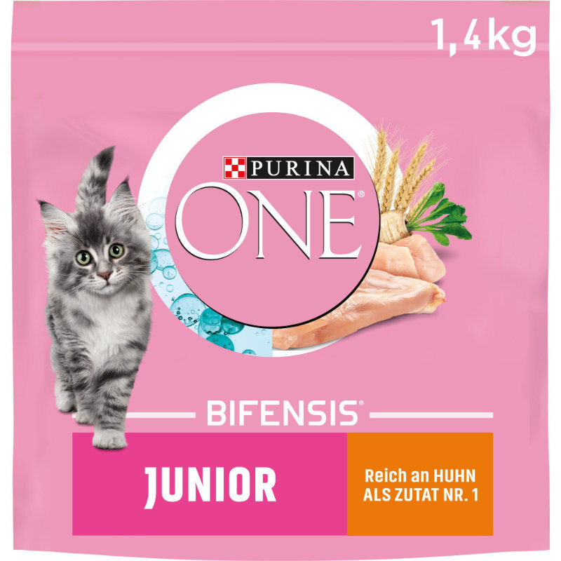 Purina ONE Trockenfutter Purina ONE BIFENSIS Junior Huhn 1,4 kg