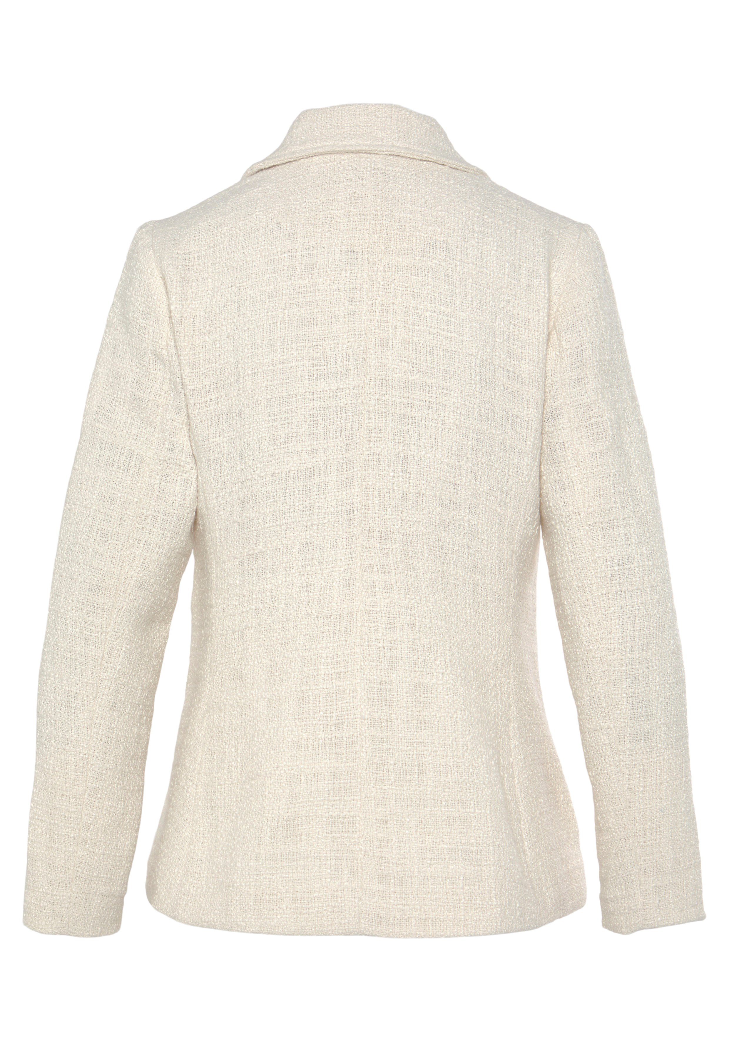 LASCANA Kurzblazer aus Bouclé