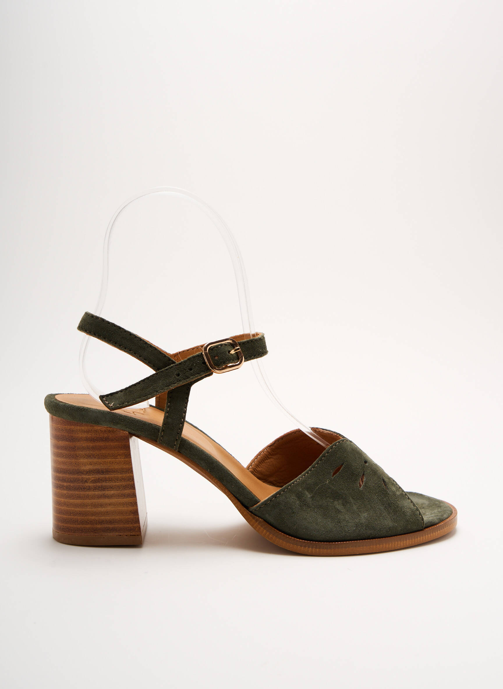 Aliwell Sandales Nu Pieds Femme couleur vert