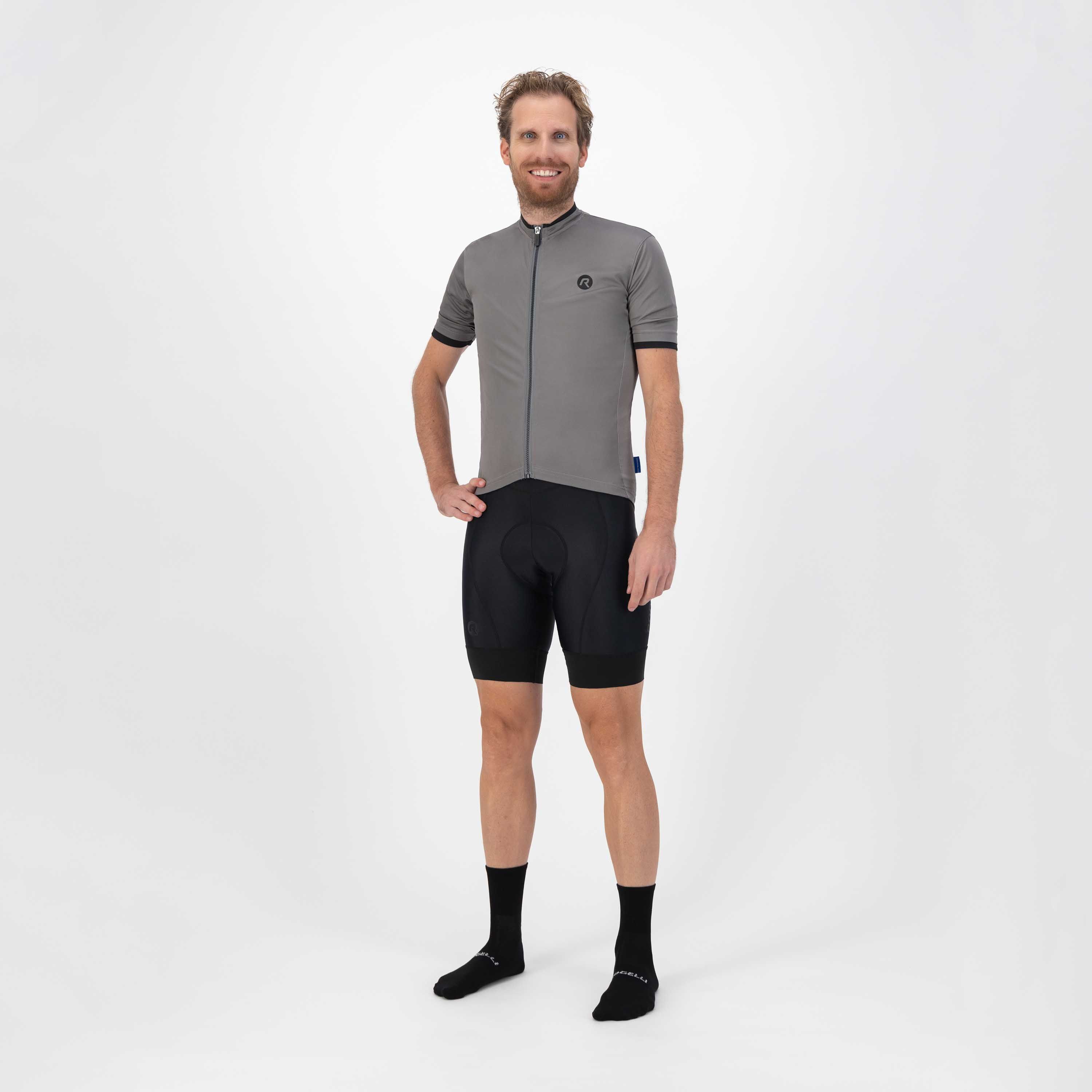 Rogelli Essential Grey Herren Radtrikot