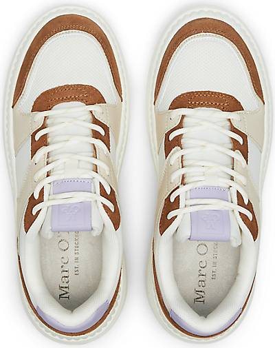 Marc O'Polo Sneaker mit Farb- und Material-Mix