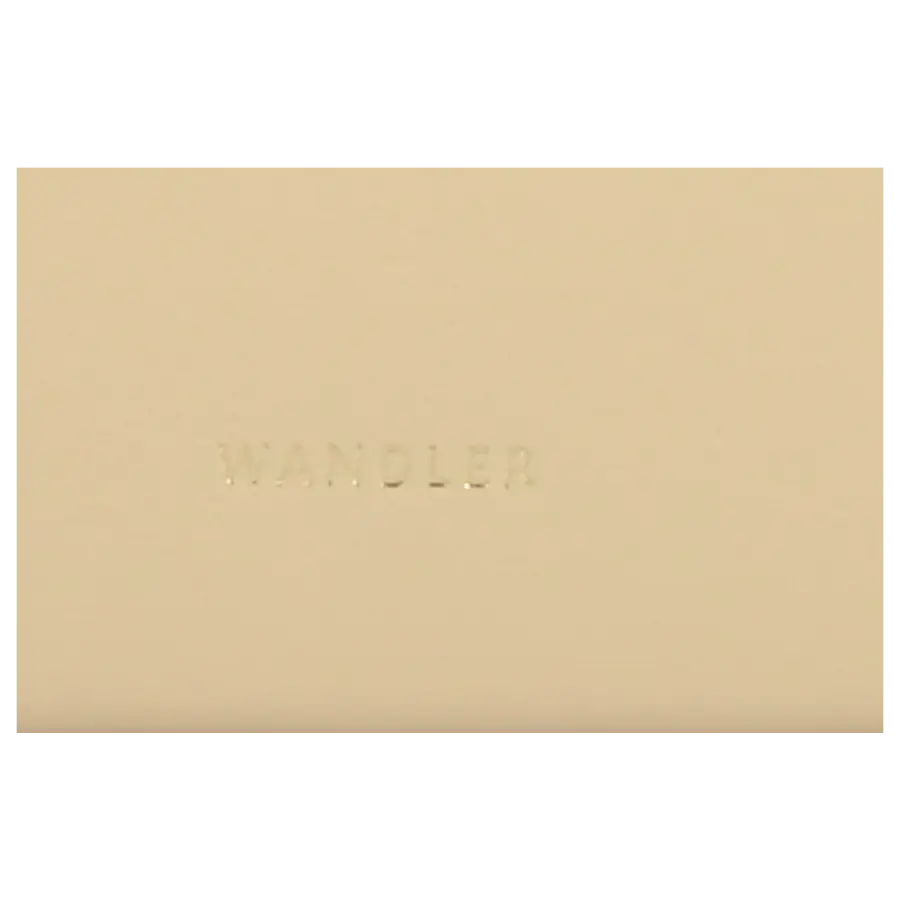 Wandler - Schultertasche PENELOPE Kalbsleder - beige