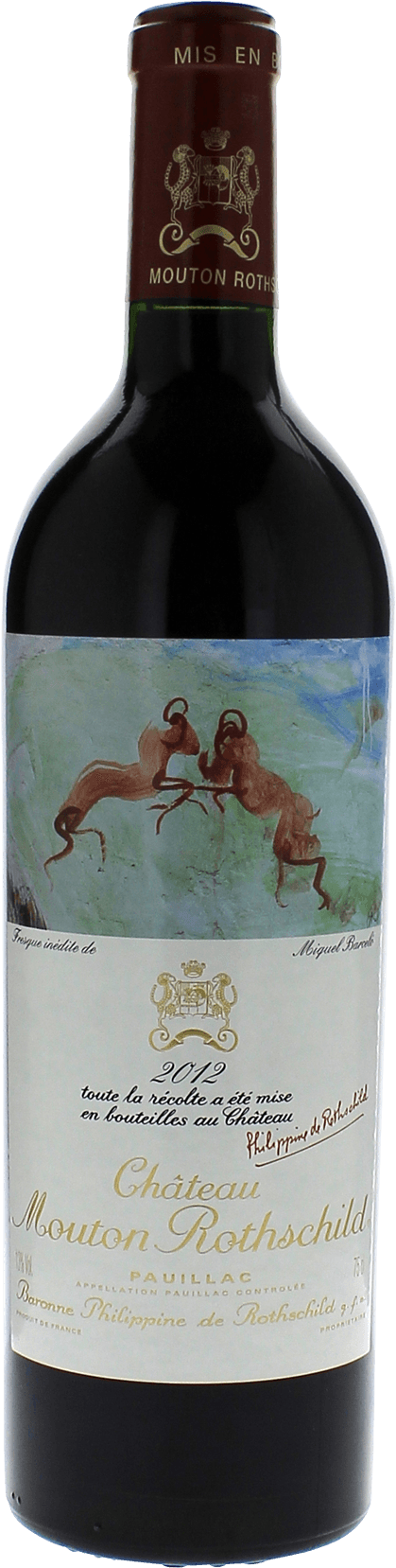 Mouton rothschild 2012