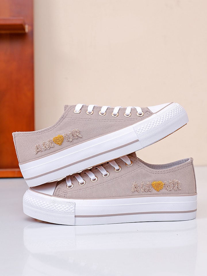 Sixth Sens Sneakers in Beige günstig kaufen