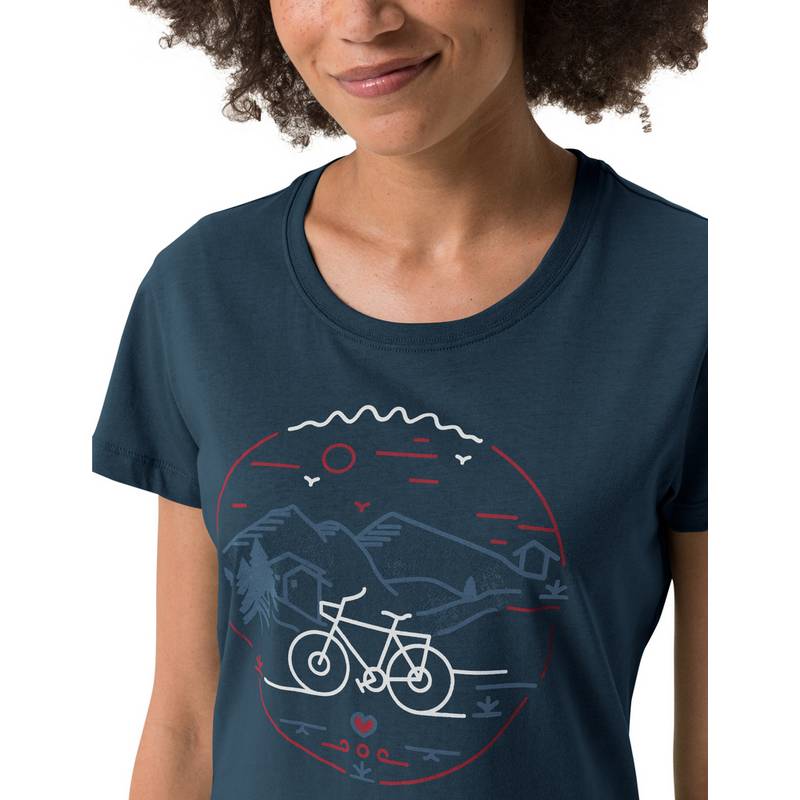 VAUDE Women's Cyclist T-Shirt V T-Shirt Damen