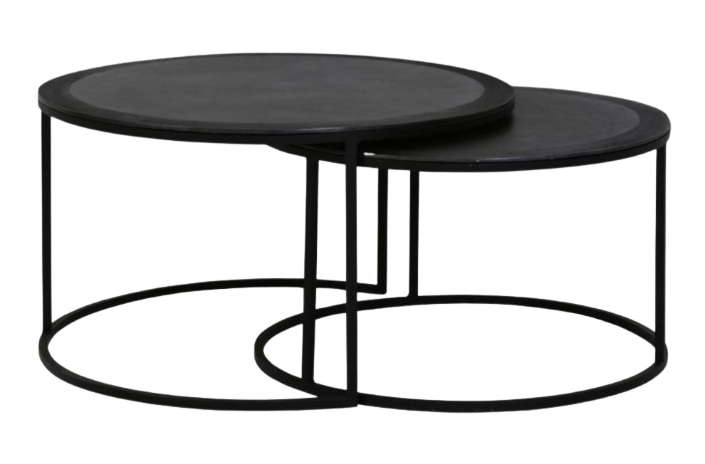 Trendhopper 2-Satz-Couchtisch Claro