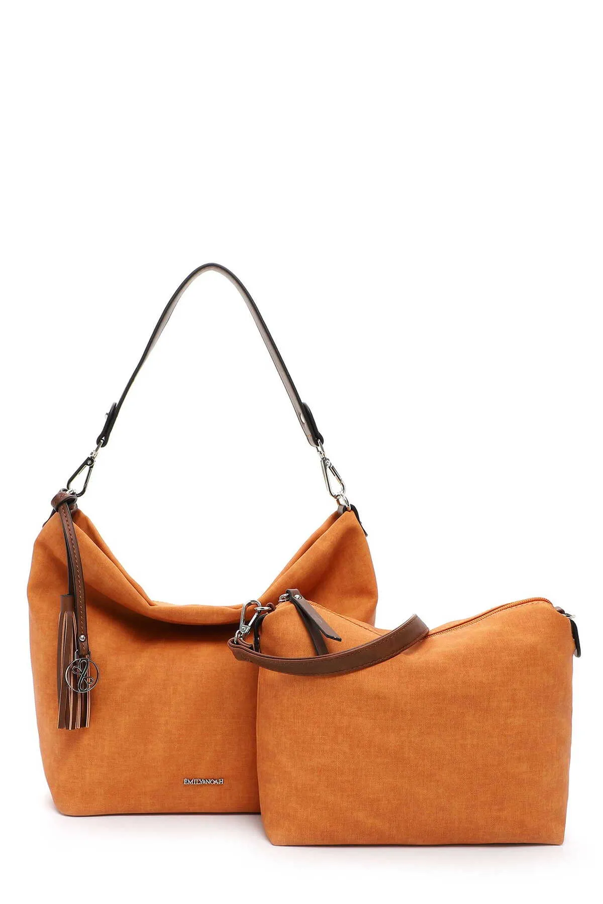 Emily & Noah  Handtasche - Orange - Unifarben