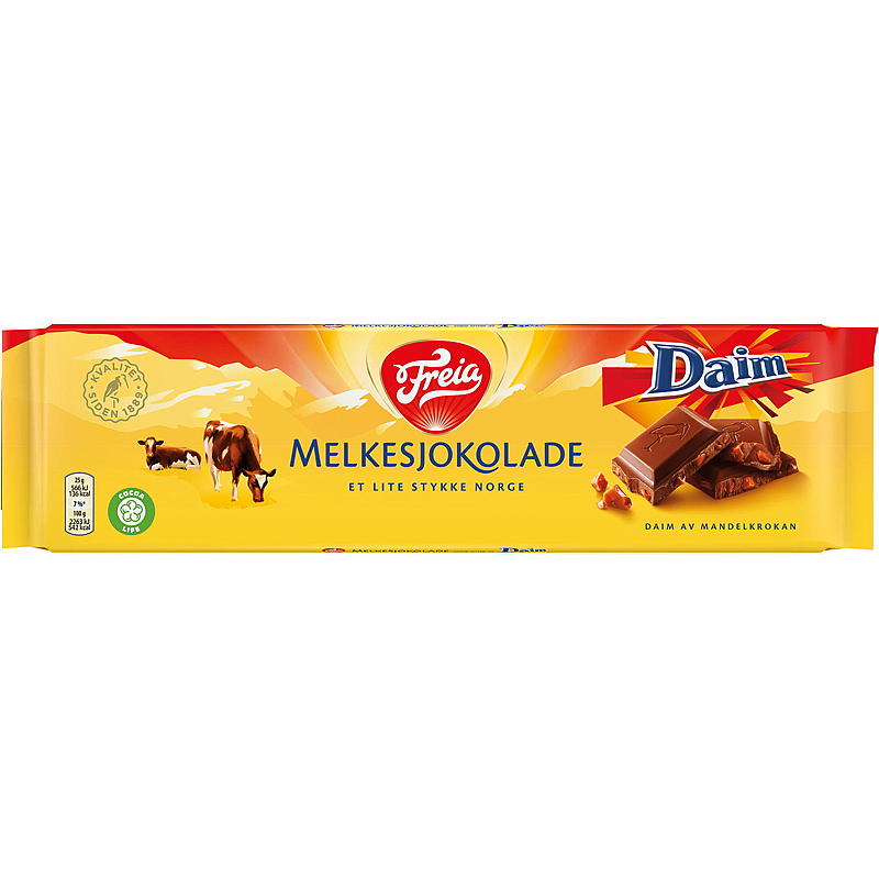 Freia Melkesjokolade Daim 200 g Freia