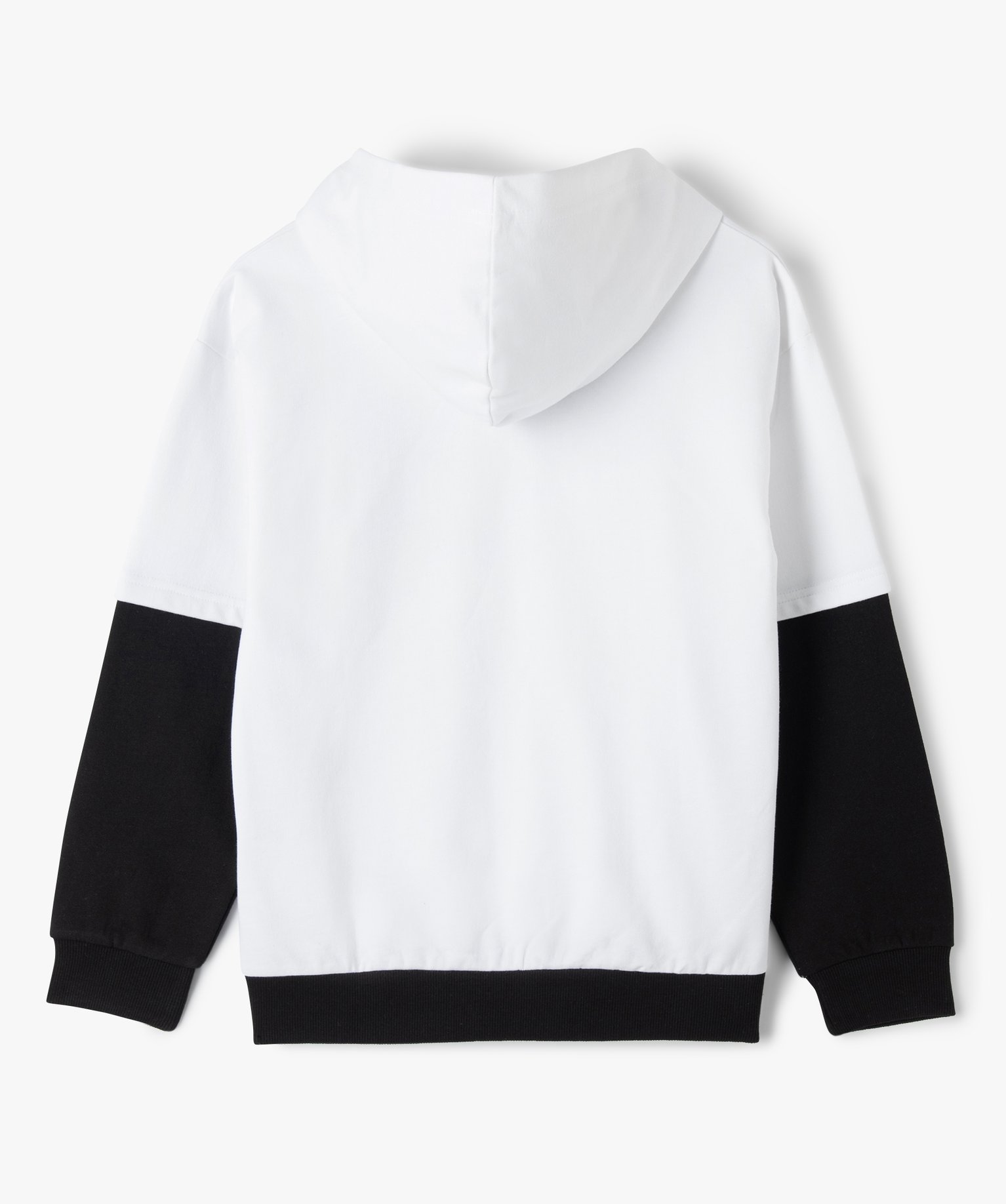 Sweat à capuche effet 2 en 1 Garçon - Naruto blanc | GEMO
