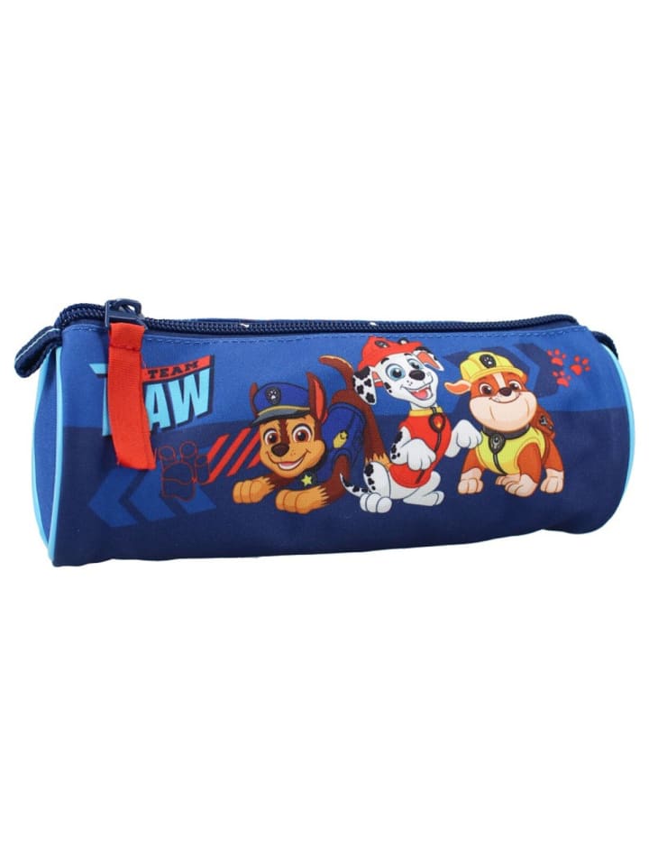 Paw Patrol Federmäppchen „Go Pups Go“ Praktisches Schulaccessoire für Kinder in Blau günstig kaufen 21 cm