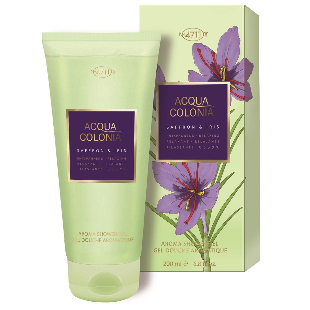 4711 Iris & Safran 200ml Gel Douche Aromatique