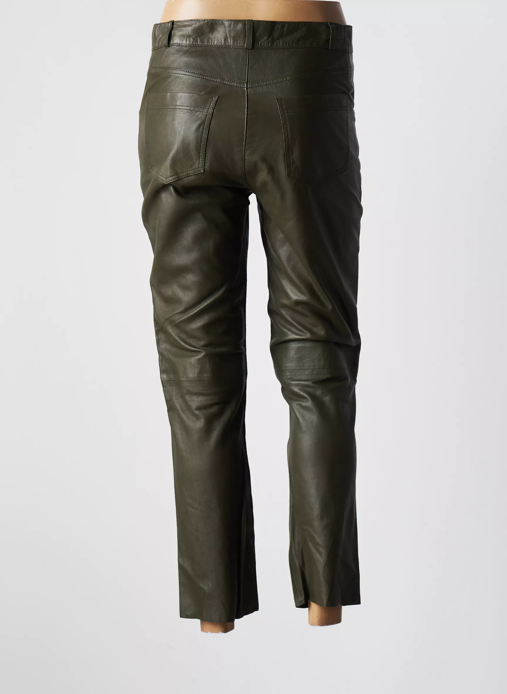 La Petite Etoile Pantalon7 8 Femme couleur vert