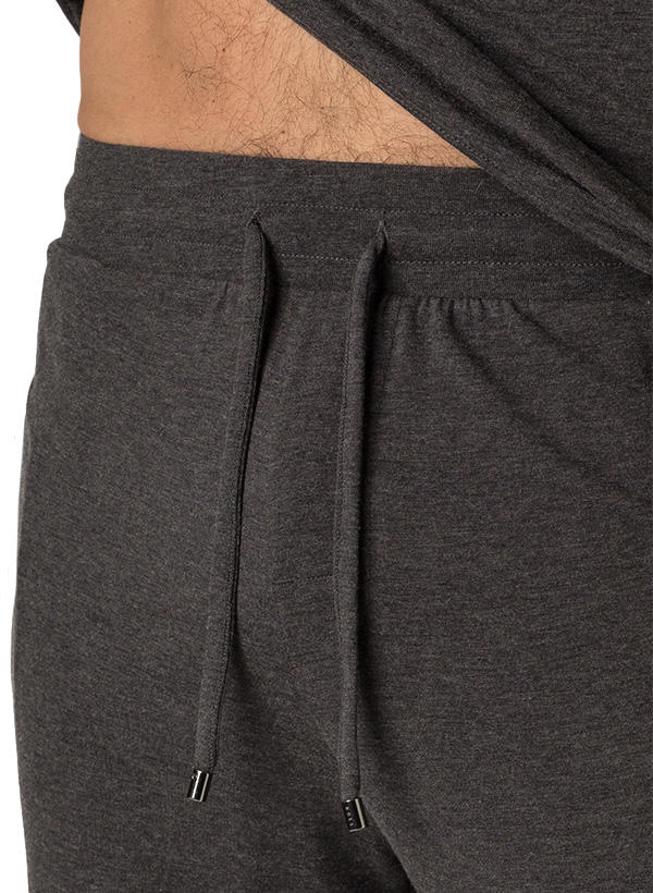BOSS Black, Pyjama, Jersey, anthrazit