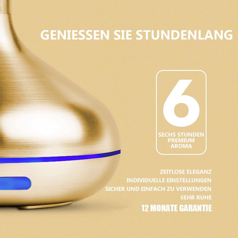 MOUTEN Diffuser Diffusor für ätherische Öle, 120 ml, Aromatherapie-Öldiffusor