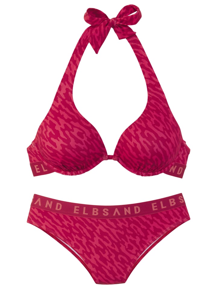 ELBSAND Bügel-Bikini in hummer bedruckt günstig kaufen
